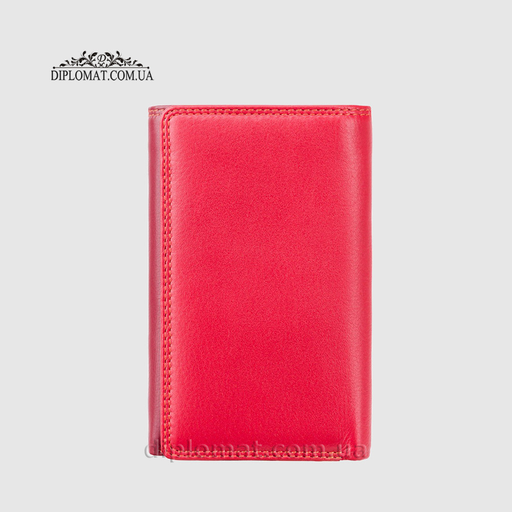 Кошелек женский кожаный VISCONTI RB43 c RFID  Red/Multi