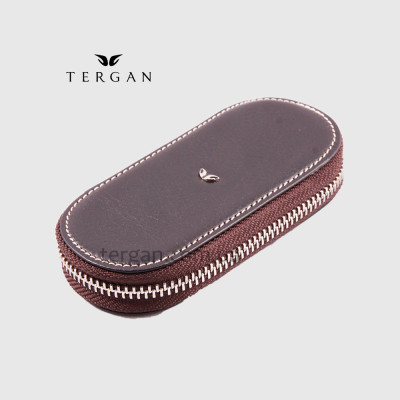 Ключница TERGAN 0096 на молнии KAHVE VEGETAL Темно Коричневый Коричневый