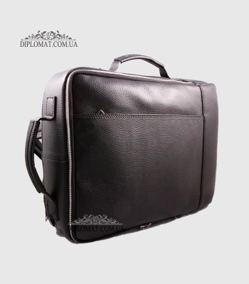 Рюкзак мужской GIADA PELLE 425597 Дорожный Под ноутбук и документы А4BLACK floater