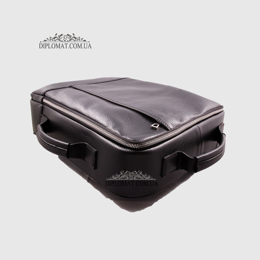 Рюкзак мужской GIADA PELLE 425597 Дорожный Под ноутбук и документы А4 BLACK floater Черный