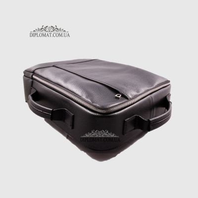 Рюкзак мужской GIADA PELLE 425597 Дорожный Под ноутбук и документы А4 BLACK floater Черный