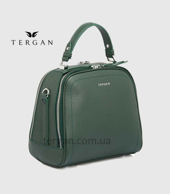 Сумка Сундук женская Кожаная TERGAN 79135 YESIL FLOATER