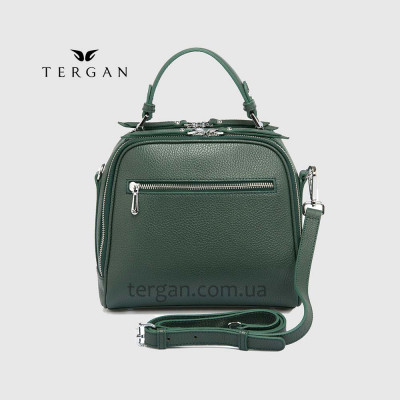 Сумка Сундук женская Кожаная TERGAN 79135  YESIL FLOATER Зеленый
