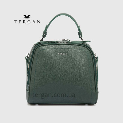Сумка Сундук женская Кожаная TERGAN 79135  YESIL FLOATER Зеленый