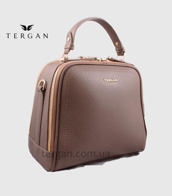 Сумка Сундук женская Кожаная TERGAN 79135 KUM FLOATER