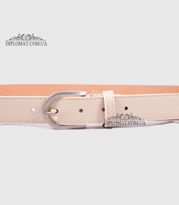 Ремень женский GIADA PELLE BELT 202107 Кожаный УниверсальныйBEJ floater