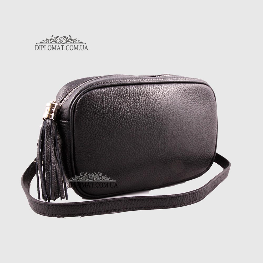 Сумка кросс боди EMANUELA FERRETTI 85237  BLACK floater Черный