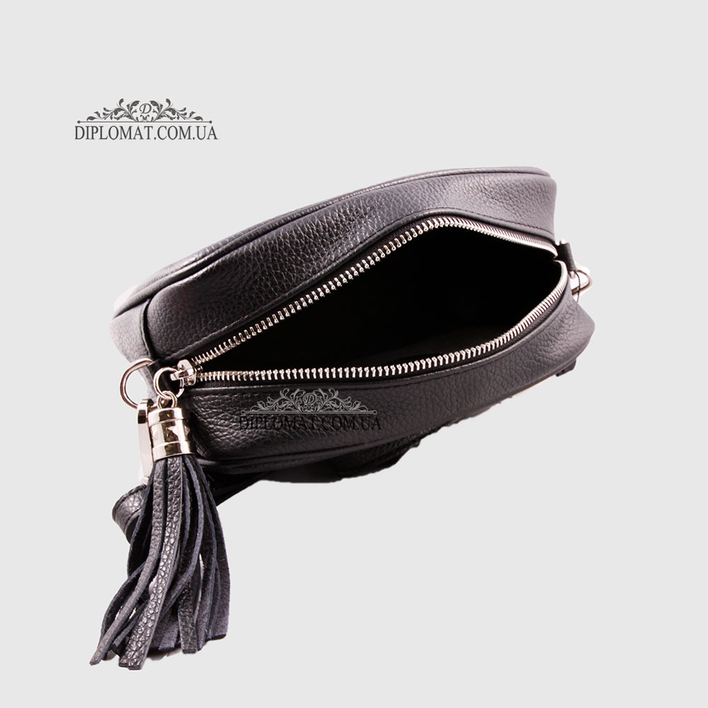 Сумка кросс боди EMANUELA FERRETTI 85237  BLACK floater Черный