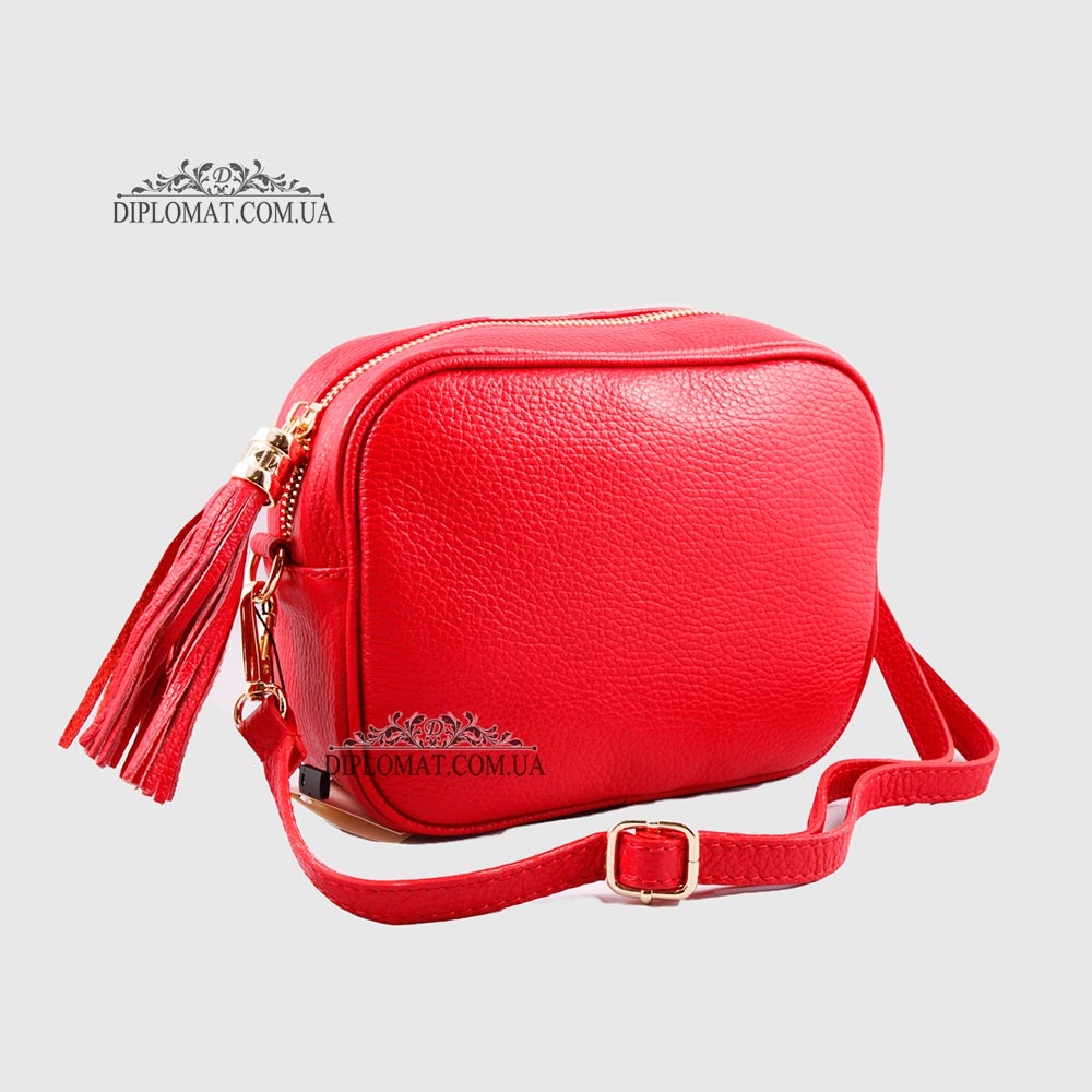 Сумка кросс боди EMANUELA FERRETTI 85237  RED floater Красный/Розовый