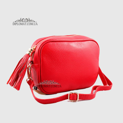 Сумка кросс боди EMANUELA FERRETTI 85237  RED floater Красный/Розовый