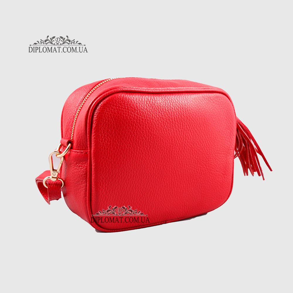 Сумка кросс боди EMANUELA FERRETTI 85237  RED floater Красный/Розовый