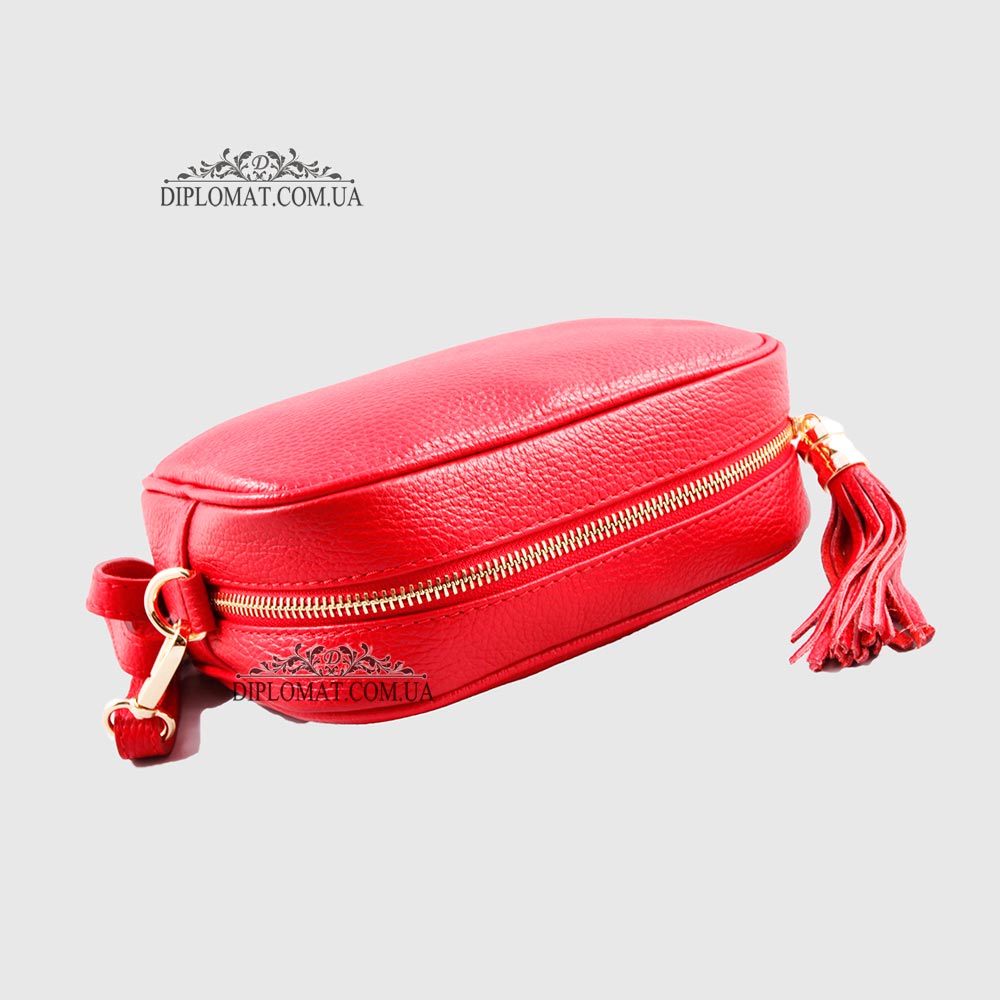 Сумка кросс боди EMANUELA FERRETTI 85237  RED floater Красный/Розовый
