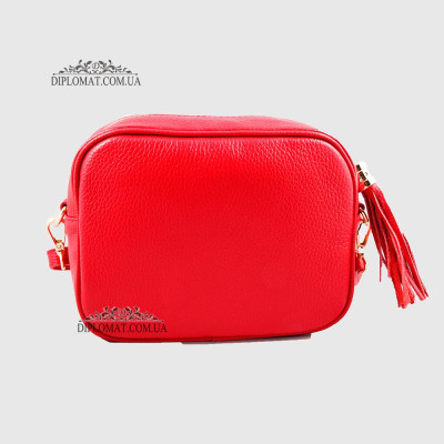 Сумка кросс боди EMANUELA FERRETTI 85237  RED floater Красный/Розовый