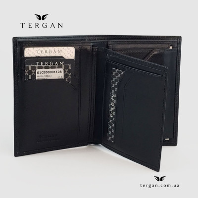 Портмоне для документов водителя TERGAN 1108 Из натуральной кожи  SIYAH RUSTIC Черный
