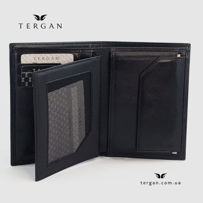 Портмоне для документов водителя TERGAN 1108 Из натуральной кожи  SIYAH RUSTIC Черный