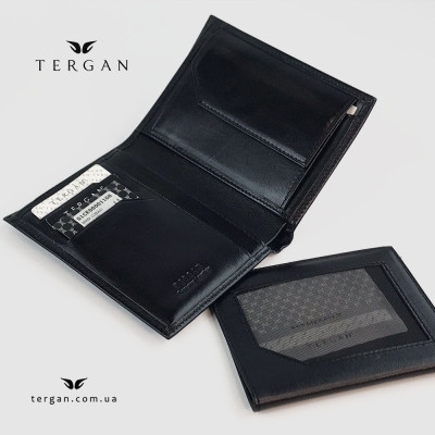 Портмоне для документов водителя TERGAN 1108 Из натуральной кожи  SIYAH RUSTIC Черный