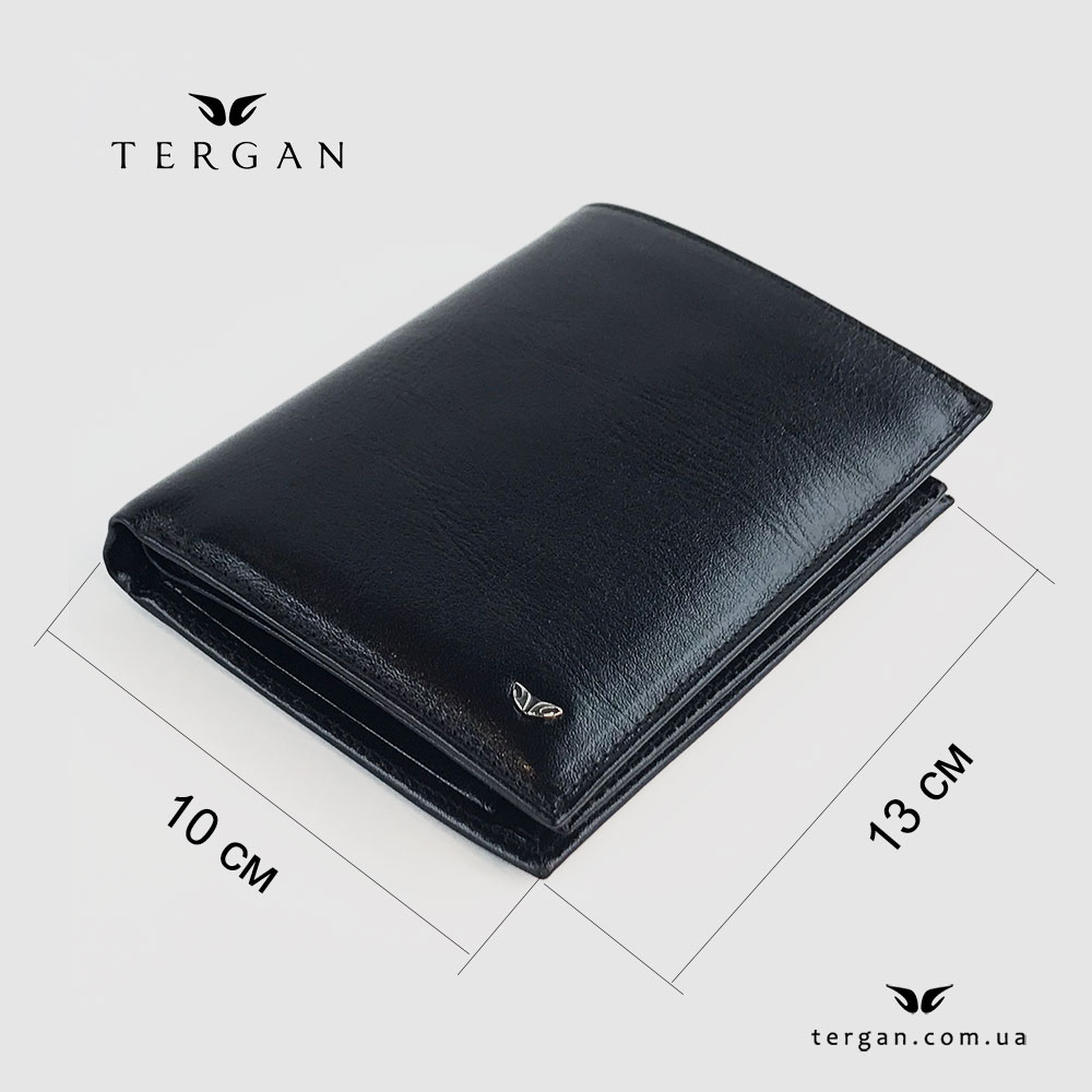 Портмоне для документов водителя TERGAN 1108 Из натуральной кожи  SIYAH RUSTIC Черный