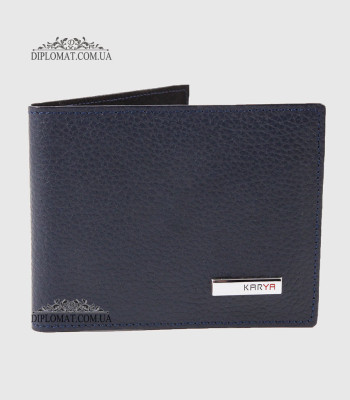 Зажим для денег с магнитом KARYA 0903 44 D.Blue