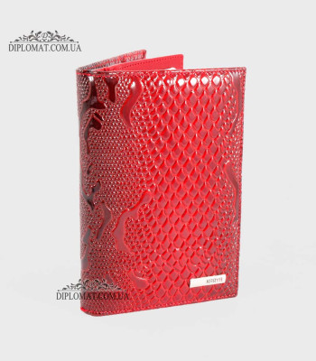 Обложка для автодокуменов KARYA 433 019 RED Lack
