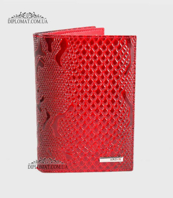 Обложка для автодокуменов KARYA 433 019 RED Lack