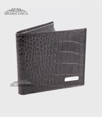 Портмоне мужское KARYA 0459 53 Black Croco
