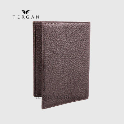 Обложка для паспорта TERGAN 1200 кожаная KAHVE FLOATER Коричневый