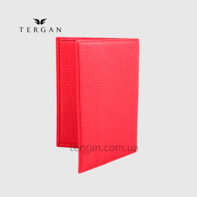 Обложка для паспорта TERGAN 1200 кожаная KIRMIZI FLOATER