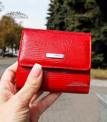 Кошелек женский KARYA 1066 074 Red Lack
