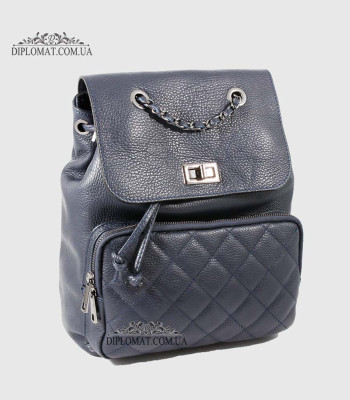 Рюкзак женский EMANUELA FERRETTI 85353 D.BLUE  floater