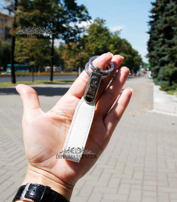 Брелок Кожаный TERGAN 0235 Два кольцаBEYAZ ARSEL