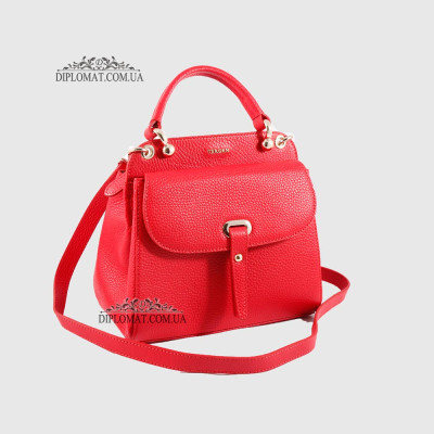 Сумка Женская Кожаная TERGAN 79349  KIRMIZI FLOATER Красный/Розовый