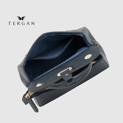 Сумка Женская Кожаная TERGAN 79349  LACIVERT FLOATER Синий