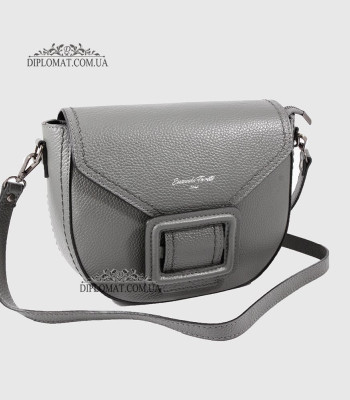 Сумка Женская Кожаная EMANUELA FERRETTI 554033 GREY floater