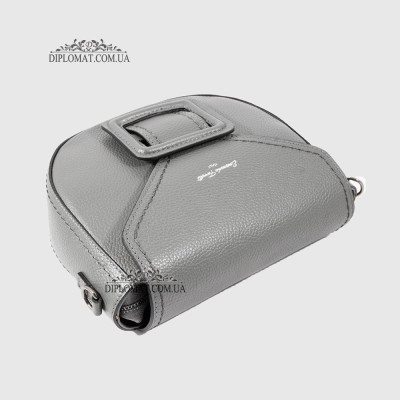 Сумка Женская Кожаная EMANUELA FERRETTI 554033  GREY floater Серый