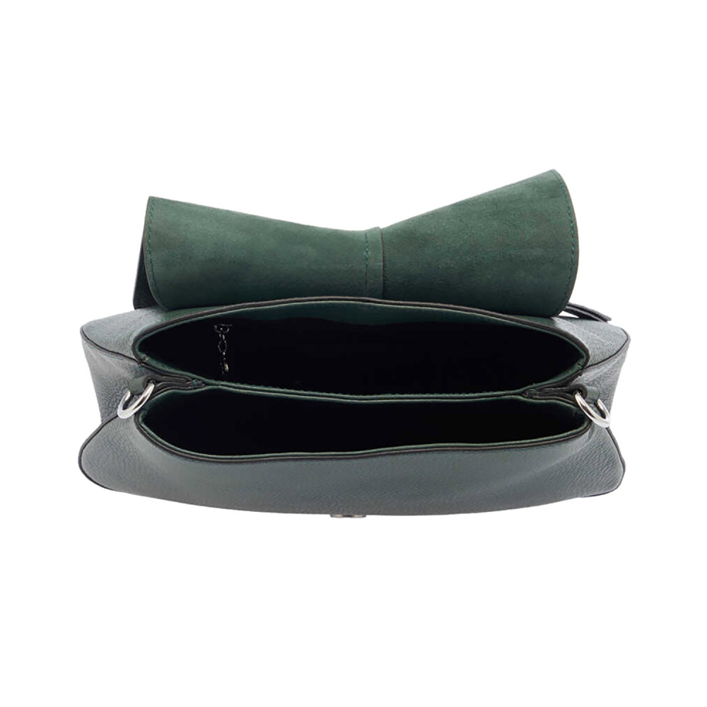 Сумка Женская Кожаная TERGAN 80241  YESIL FLOATER Зеленый