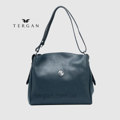 Сумка Женская Кожаная TERGAN 79450  LACIVERT FLOATER Синий