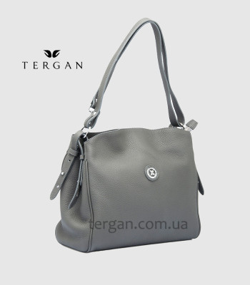 Сумка Женская Кожаная TERGAN 79450 GRI FLOATER