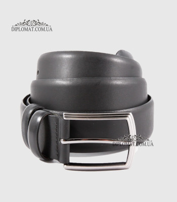 Ремень Для Брюк RINO 6711145550742 Кожаный ЧерныйSTD LTH