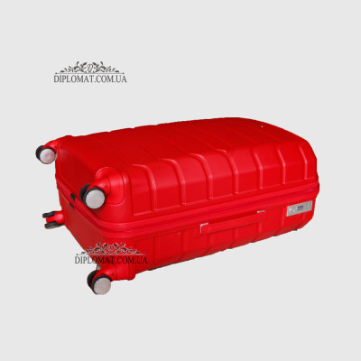 Чемодан поликарбонат GUARD 010603 Calanthe RED/Красный  Размер XL ( 28 x 75 x 47 cm 4,24 кг)