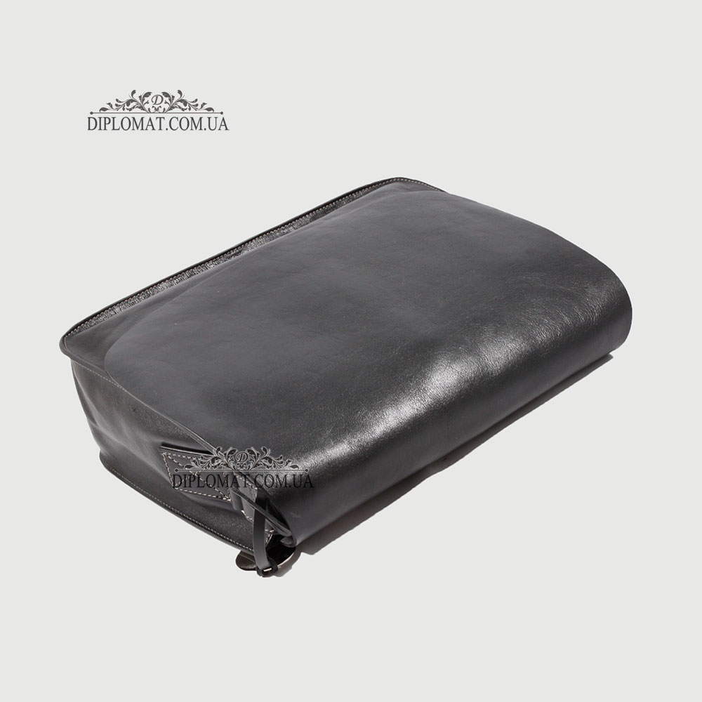 Сумка Мессенджер Кожаная Через плечо BELLINI Capalbio 62  BLACK vegetal Черный