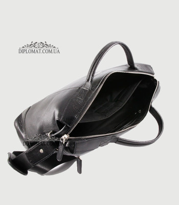 Сумка Дорожная Кожаная GUARD 1910 SIYAH FLOATER Черный