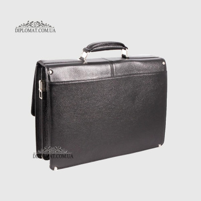 Портфель мужской Классический Кожаный GUARD 1505  SIYAH FLOATER Черный Черный