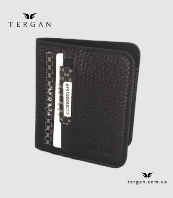 Зажим для денег TERGAN 1639 На магните с 6 отделениями для карточекSİYAH FLOATER/SİYAH ANILİNE