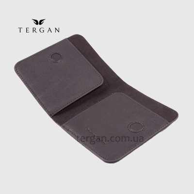 Зажим для денег TERGAN 1639 На магните с 6 отделениями для карточек SIYAH FLOATER Черный Черный