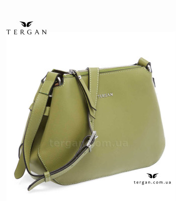 Сумка Женская Кожаная TERGAN 79925 Крос боди YESIL ARSEL